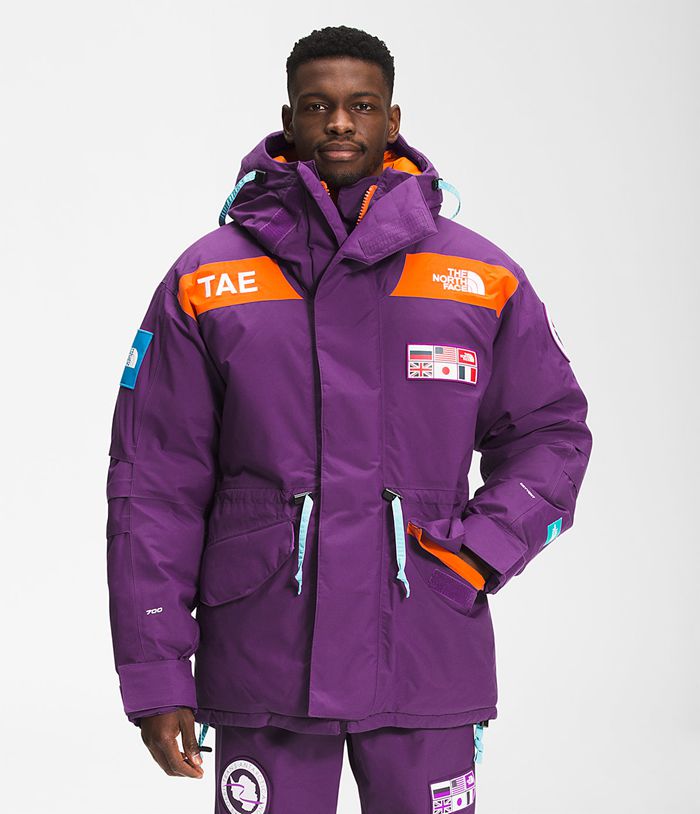 The North Face Puffer Μπουφαν Μωβ Ανδρικα Trans-Antarctica Expedition Parka - Greece 1963GVUOX